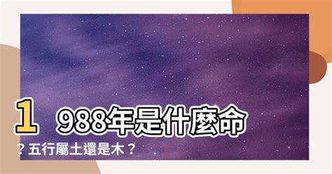 1988年是什麼龍|【1988年是什麼龍】1988戊辰龍年五行屬土 八字命運詳解與姻緣。